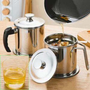 Stainless Steel Oil Filter Pot